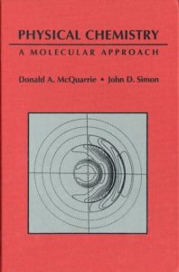 McQuarrie's Physical Chemistry a Molecular Approach Cover Image